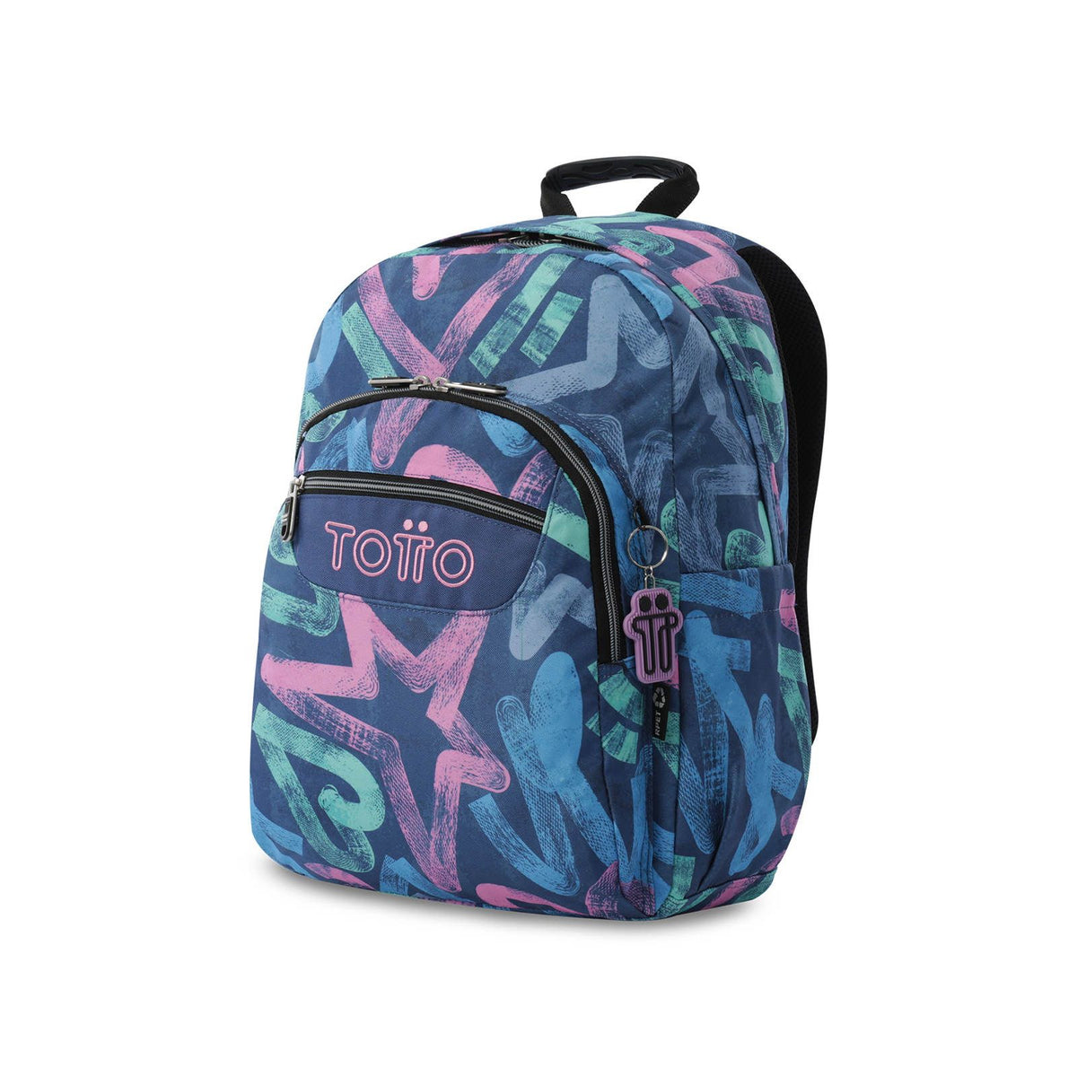 Mochila Totto Acuareles Roomin adaptable a carro