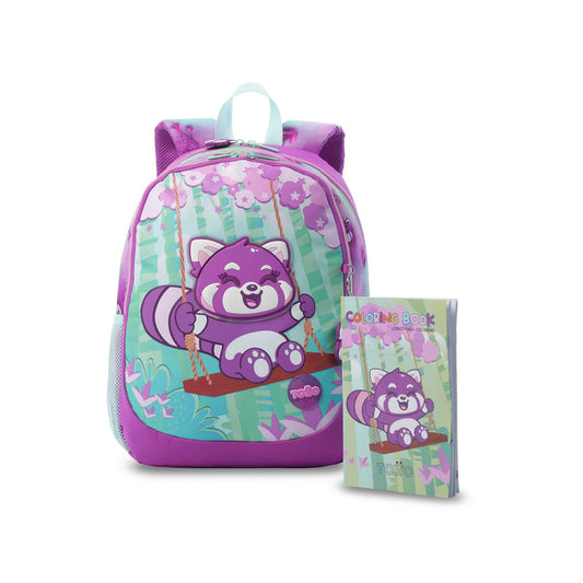 Mochila Totto Bambú con libro para colorear