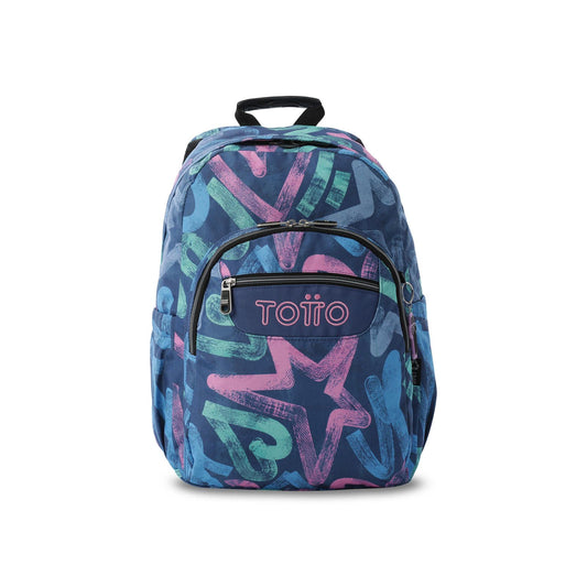 Mochila Totto Acuareles Roomin adaptable a carro