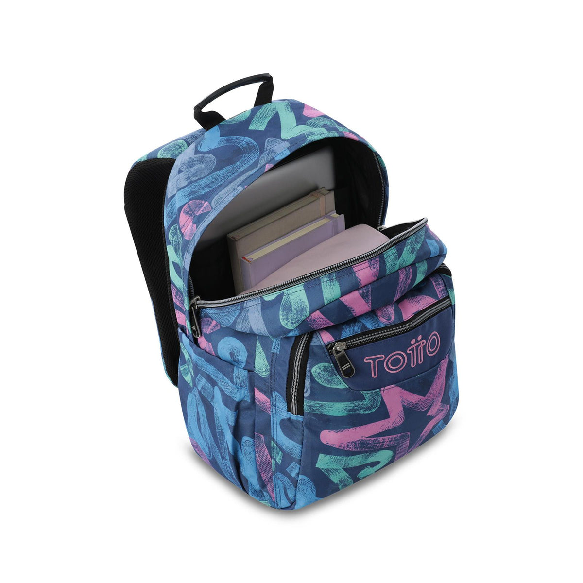 Mochila Totto Acuareles Roomin adaptable a carro