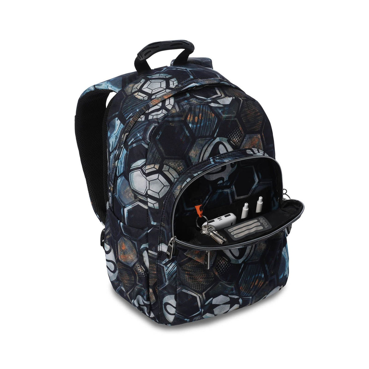 Mochila Totto Acuareles Verat Soccer adaptable a carro
