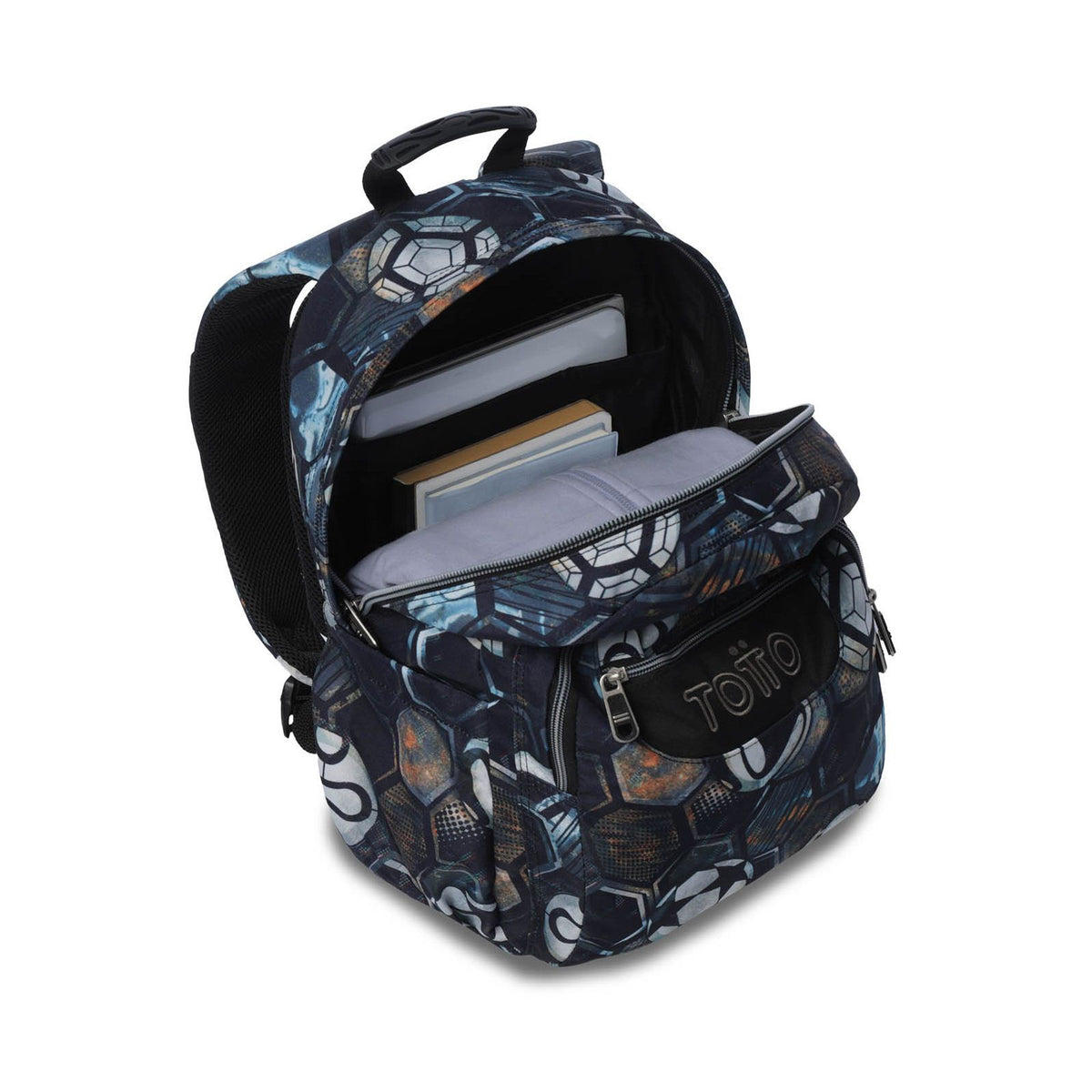 Mochila Totto Acuareles Verat Soccer adaptable a carro