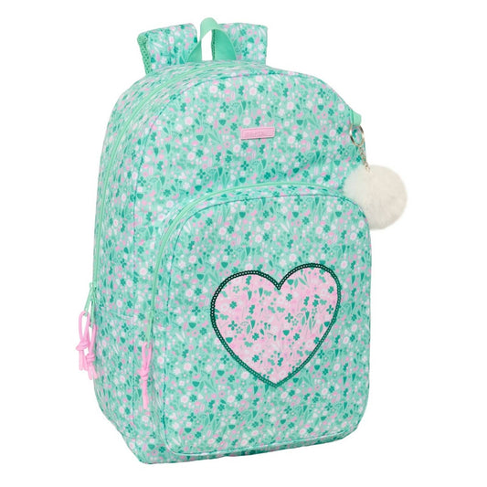MOCHILA SAFTA CUORE ADAPTABLE A CARRO 46X30CM