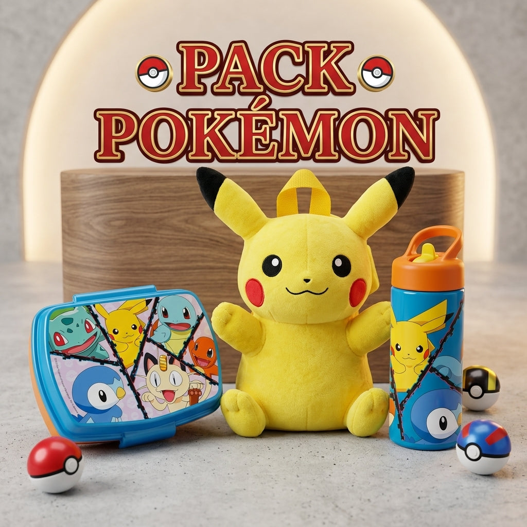 Pack escolar Pokémon