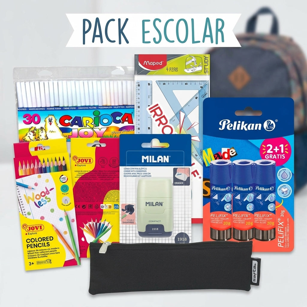 Pack escolar completo