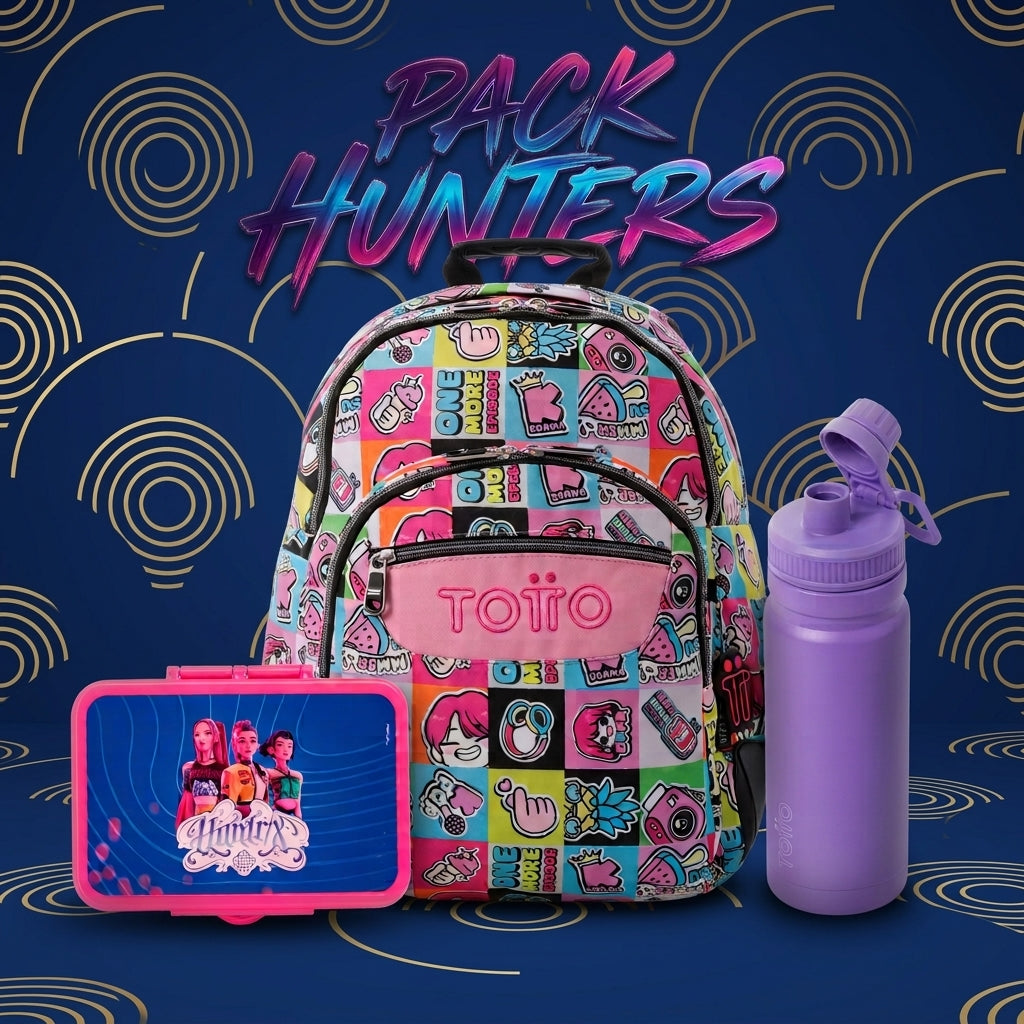 Pack escolar premium Hunters