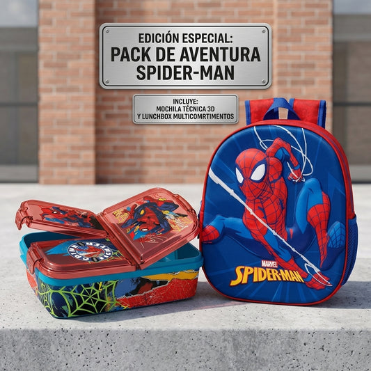 Pack escolar Spiderman